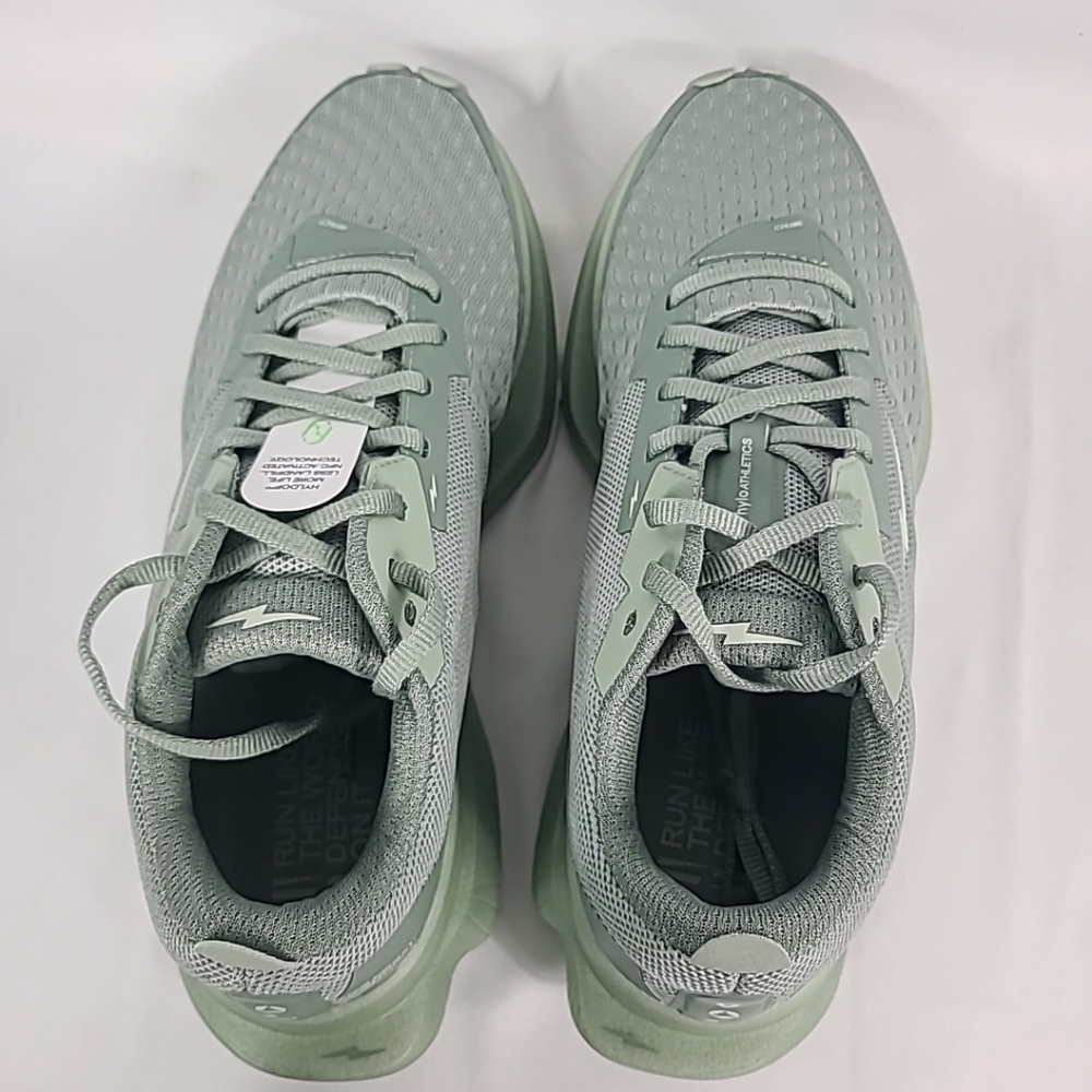 *NIB* Hylo Athletics Impact Unisex Running Sneakers Khaki Green Sz M9, W10.5 - Picture 5 of 7